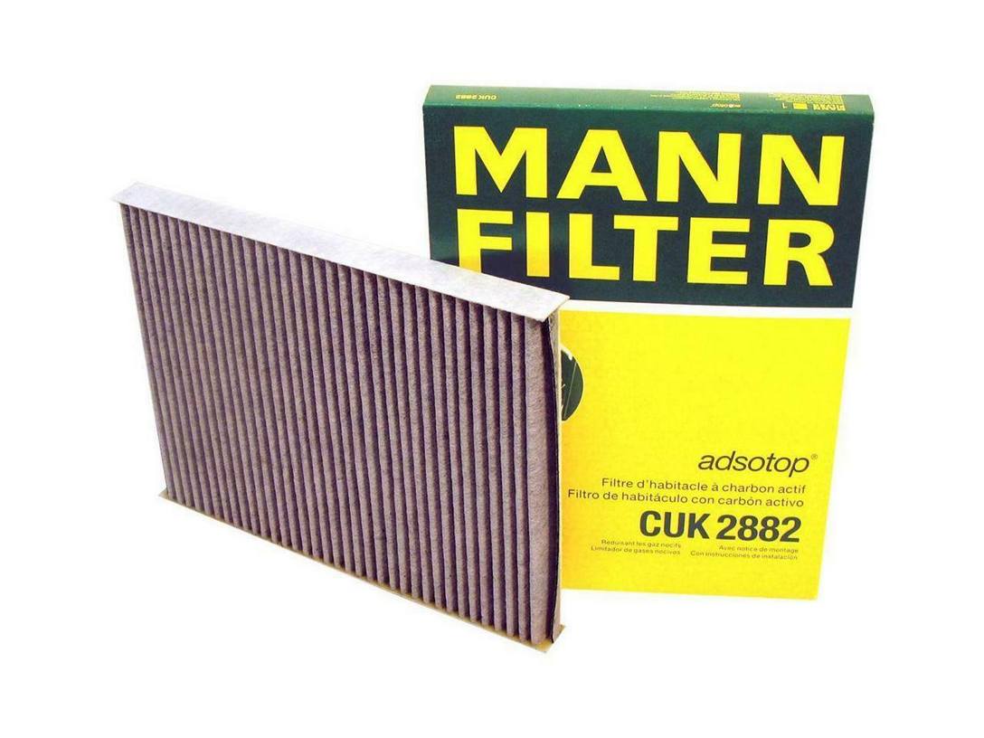 VW Cabin Air Filter (Activated Charcoal) - MANN-FILTER CUK2882